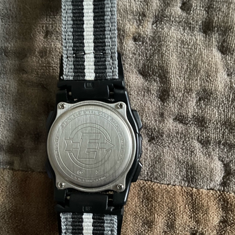 Timex Expedition Black and White Digital Sports Watch Used - Picture 12 of 15
